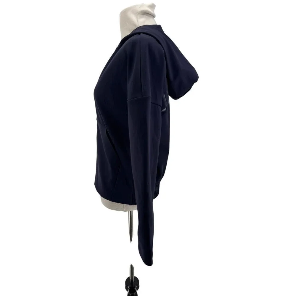 Lululemon Women's Midnight Navy Hooded Shaped Expression Jacket Size 4